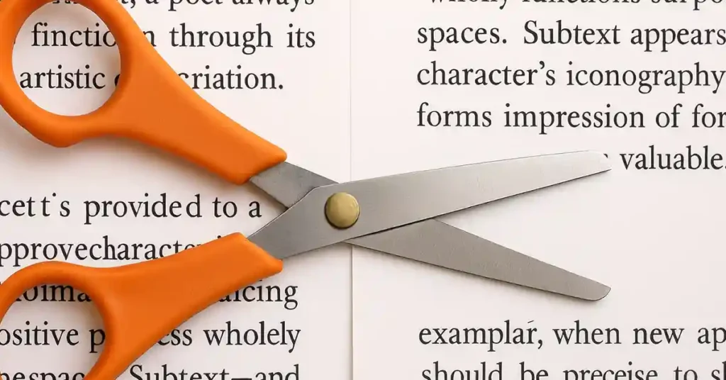 Cut and grow writing strategy