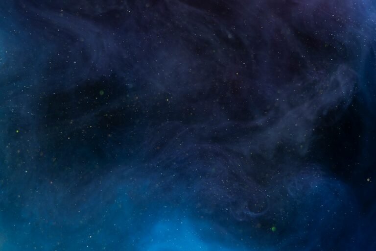 Abstract star field representing spacetime and the block universe